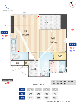kavka takasago 901 【福岡県渡辺通駅】 の間取り図