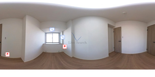 フォルスコートグランマークス　743456R 405 【埼玉県南鳩ヶ谷駅】 の間取り図