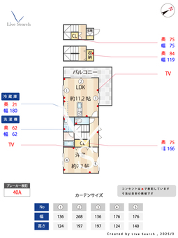 ファミーユ東武練馬 2 【東京都東武練馬駅　徒歩6分】 の間取り図