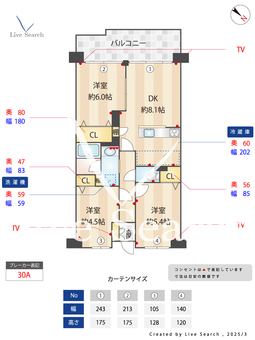 グリーンパーク鳩ヶ谷B棟　740604R 1006 【埼玉県南鳩ヶ谷駅】 の間取り図