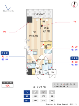 アンシャンテ岡本町 306 【大阪府京阪電気鉄道京阪線　枚方市駅】 の間取り図