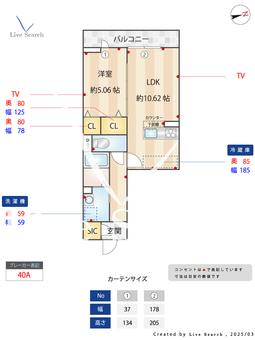 セジュール西台  4 302 【東京都蓮根駅】 の間取り図