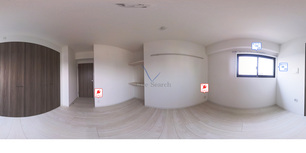 RJRクオーレ東比恵 804 【福岡県東比恵】 の間取り図