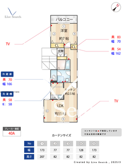 プラム・スクエア 3F 【神奈川県小田栄駅】 の間取り図