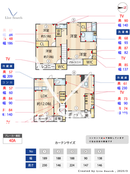 リヴァージュ・ディアス BC 【東区JR九産大前駅】 の間取り図
