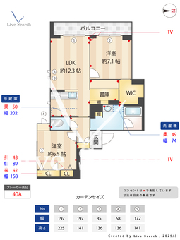 ベルドミール初台 202 【東京都初台駅】 の間取り図