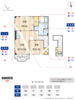 エテルネル生水Ⅱ 201 【福岡県香椎神宮駅】 の間取り図