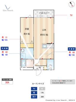 キャメル大宮西Ⅲ 202 【埼玉県指扇】 の間取り図