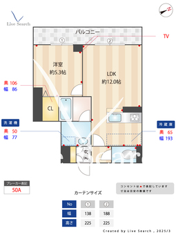 グレートスカイ 303 【千葉県津田沼】 の間取り図