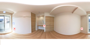 クリスフォート 206 【神奈川県綱島駅】 の間取り図