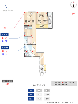 Dアヴァンス高富B  202 【埼玉県吉川】 の間取り図