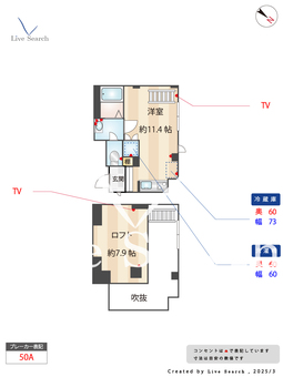 OGI-SUN A 【東京都荻窪】 の間取り図