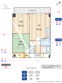 ヒルズ覚王山 105 【愛知県覚王山】 の間取り図
