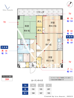 ヒルズ覚王山 203 【愛知県覚王山】 の間取り図