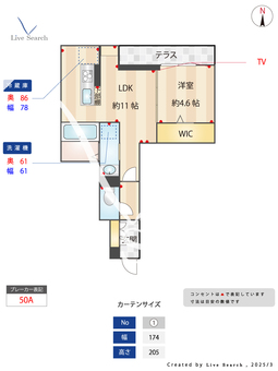 Dアヴァンス高富B  103 【埼玉県吉川】 の間取り図