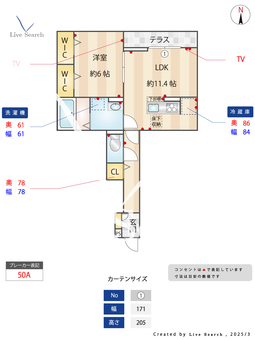 Dアヴァンス高富C 103 【埼玉県吉川】 の間取り図