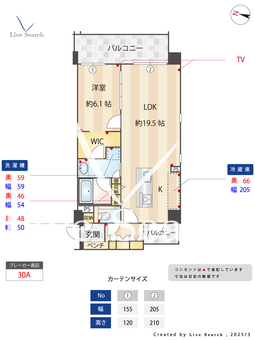 シャーメゾンステージBEFU 306 【福岡県七隈線別府駅】 の間取り図