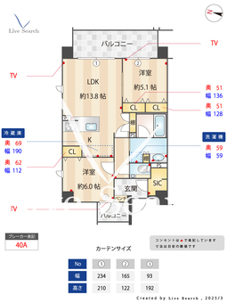 シャーメゾンステージBEFU 401 【福岡県七隈線別府駅】 の間取り図