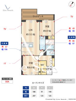 シャロンⅡ 105 【埼玉県西大宮駅】 の間取り図