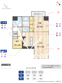六本木レジデンス  201 【東京都六本木一丁目駅】 の間取り図