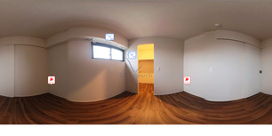 デュオフラッツ葛西 1201 【東京都葛西駅】 の間取り図