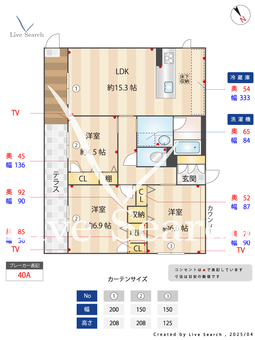 フェリス高宮 101 【南区高宮】 の間取り図