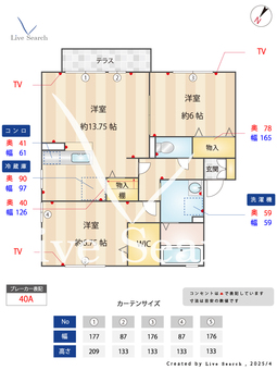 リビングタウン大宮西B 101 【埼玉県京浜東北・根岸線　大宮駅　バス所要時間15分　県営住宅前バス停　徒歩5分】 の間取り図
