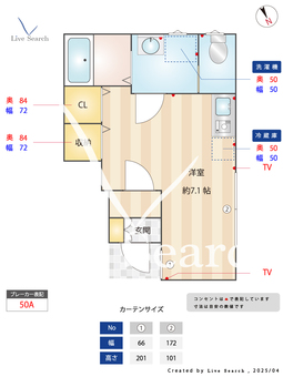 ベレガンス柏 102 【695-30】 の間取り図