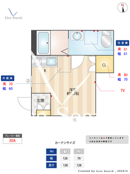 ベレガンス八千代 101 【千葉県八千代台】 の間取り図