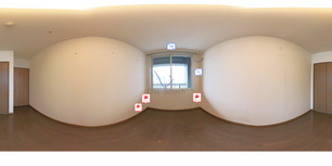 晴海アイランドトリトンスクエアビュータワー 4106 【東京都月島駅】 の間取り図