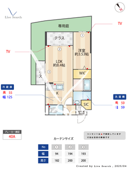 Alivis南福岡north 103 【福岡県南福岡駅】 の間取り図