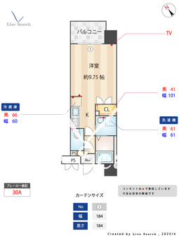 アーバンパーク天神東 403 【福岡県中洲川端駅】 の間取り図