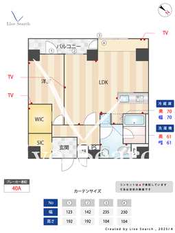 プラティーク日本橋水天宮 1301 【水天宮駅】 の間取り図