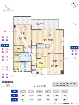 BPRレジデンス高宮 301 【福岡県高宮駅】 の間取り図