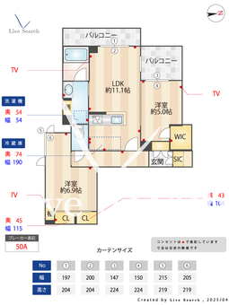 マーレイソゴⅡ 201 【神奈川県根岸駅】 の間取り図