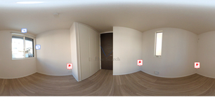 HAKU A 【神奈川県横浜市営バス13系統「末吉橋」停留所】 の間取り図