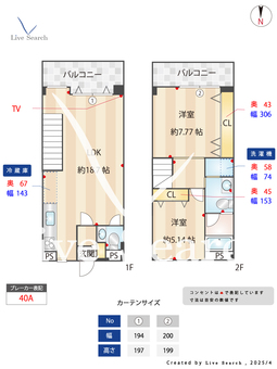 ミオテゾーロ 201 【福岡県別府駅】 の間取り図