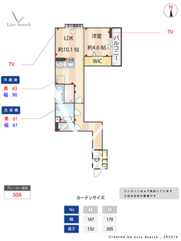Dアヴァンス高富B  302 【埼玉県吉川】 の間取り図