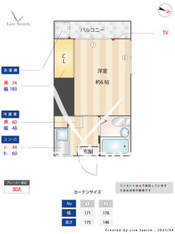 プランペンション志木 201 【埼玉県志木駅】 の間取り図