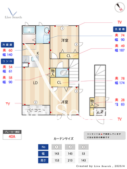メゾン　ショコラ 206 【滋賀県近江八幡駅】 の間取り図
