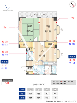 サンライズみたけ 101 【神奈川県南武線　鹿島田駅　徒歩9分】 の間取り図