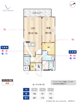 ロイジェントパークス西馬込 406 【東京都西馬込駅】 の間取り図