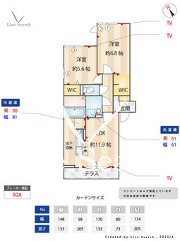 セジュール 101 【埼玉県三郷駅】 の間取り図