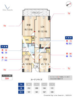 タワービレッジ鷺沼734911R 209 【神奈川県鷺沼駅】 の間取り図