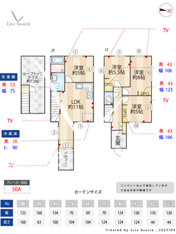  ファミーユ竹ノ塚 004 【東京都竹ノ塚】 の間取り図