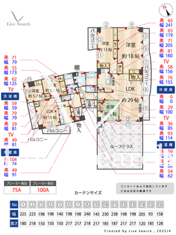 Rio加島4階 4F 【大阪府加島駅】 の間取り図