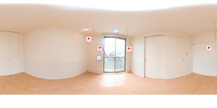 フォレスターⅠ 105 【茨城県小木津駅】 の間取り図