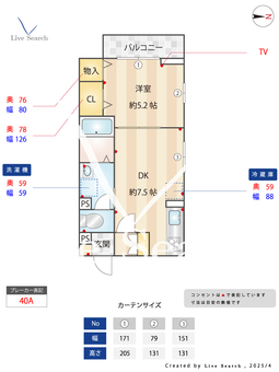 サリジエ宮町 203 【東京都府中駅】 の間取り図