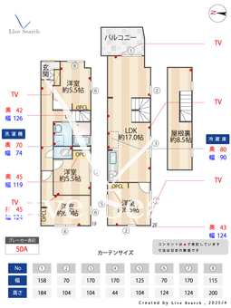  ファミーユ竹ノ塚 005 【東京都竹ノ塚】 の間取り図