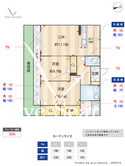 プレミールドソレイユ 104 【福岡県白木原】 の間取り図